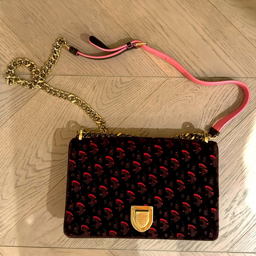 Dior Oblique Jacquard Diorama flap bag